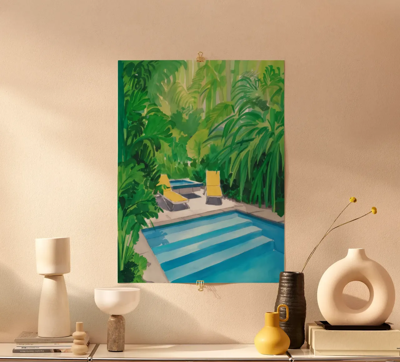 Ritiro in piscina Verdant carta hahnemühle da Infinite Chroma