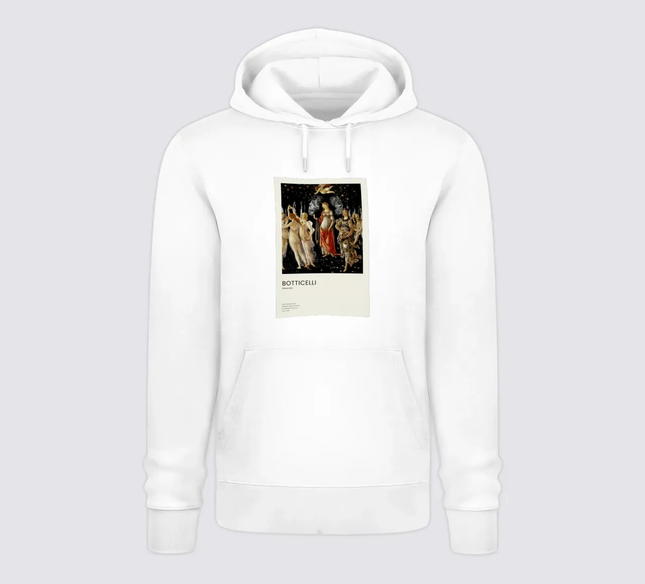 Botticelli - Primavera felpa con cappuccio da Vintage by JUNIQE