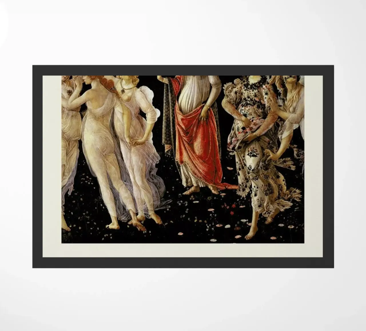 Botticelli - Primavera zerbino da Vintage by JUNIQE