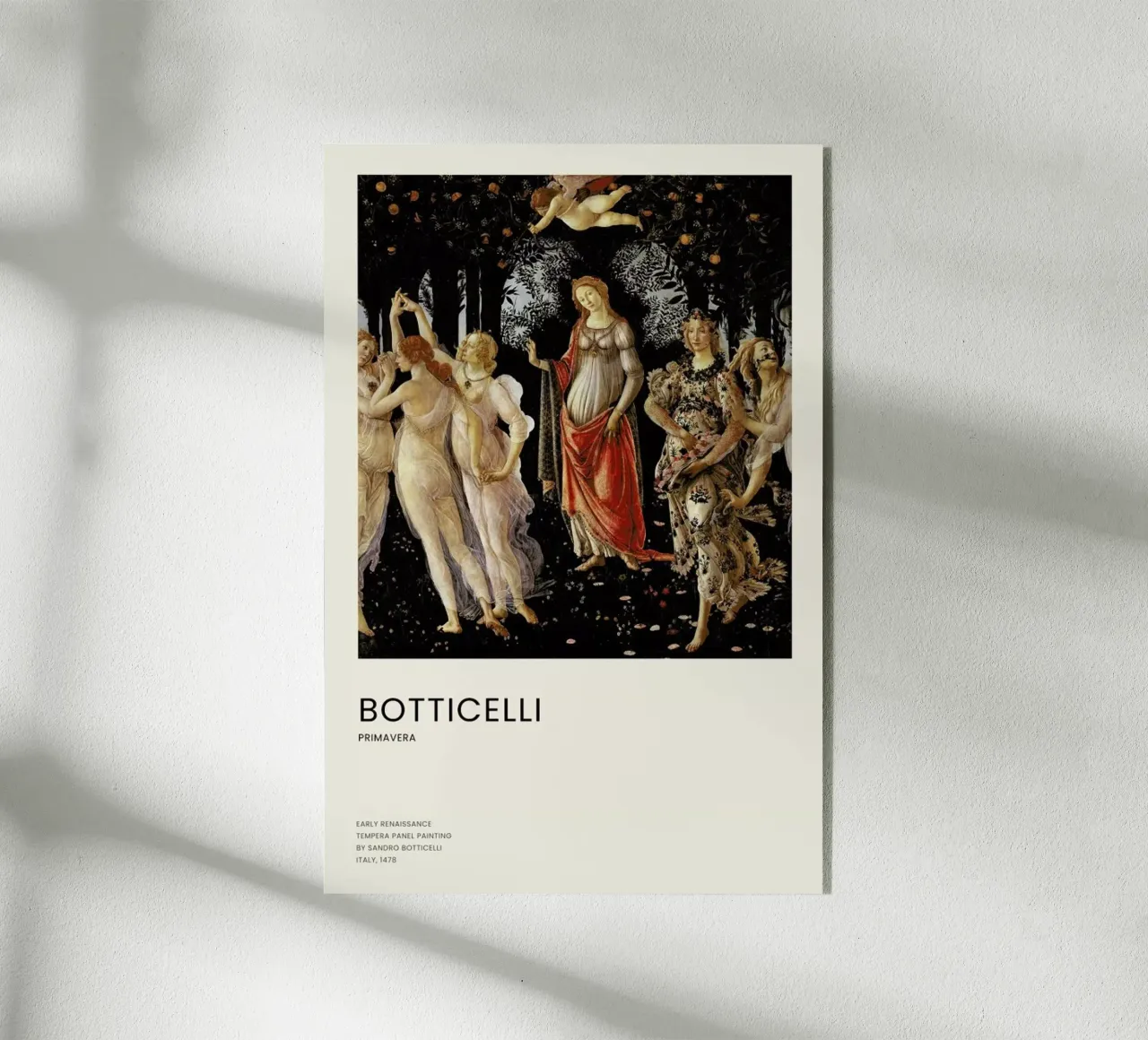 Botticelli - Primavera plexiglass da Vintage by JUNIQE