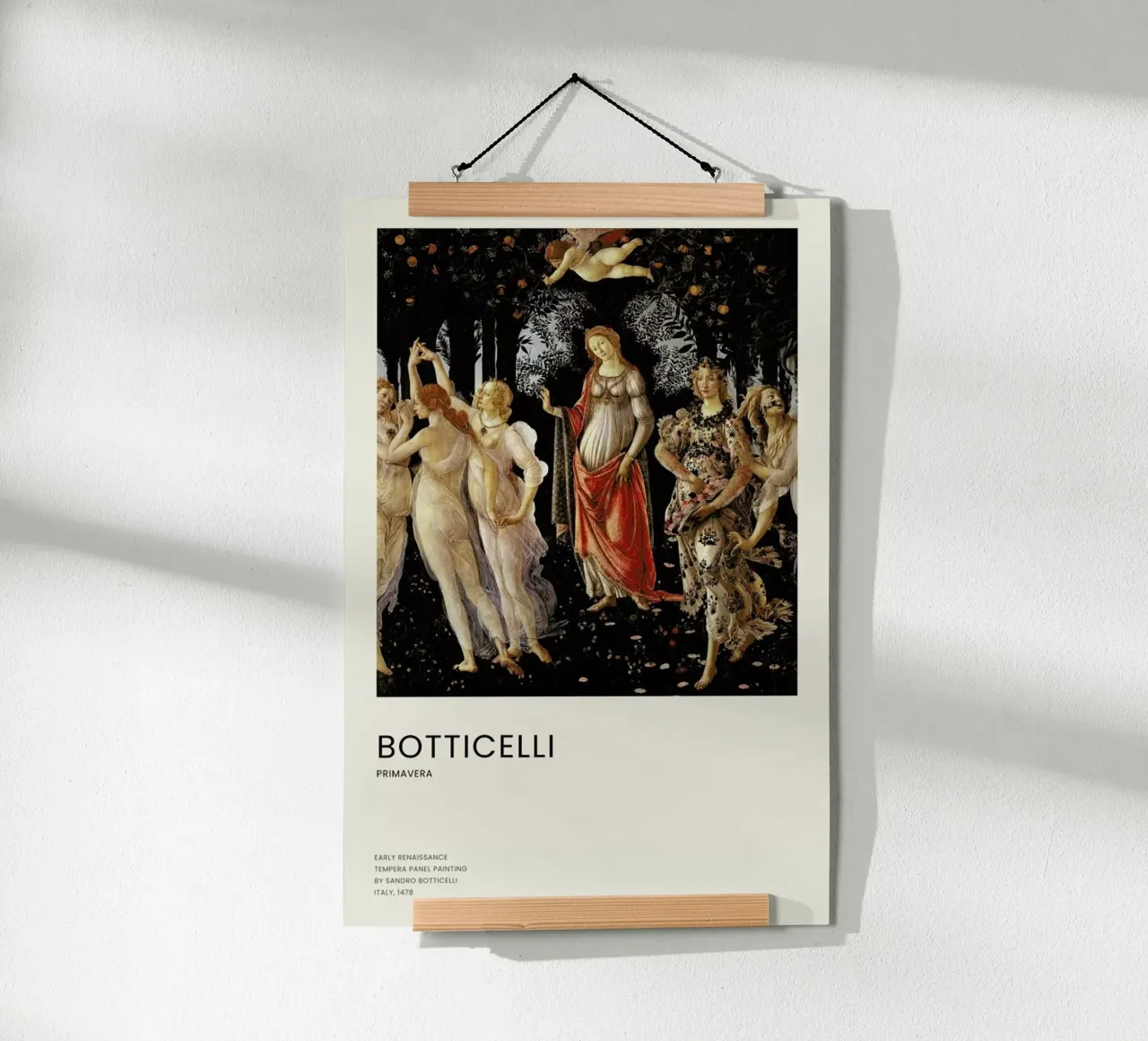 Botticelli - Primavera poster da Vintage by JUNIQE