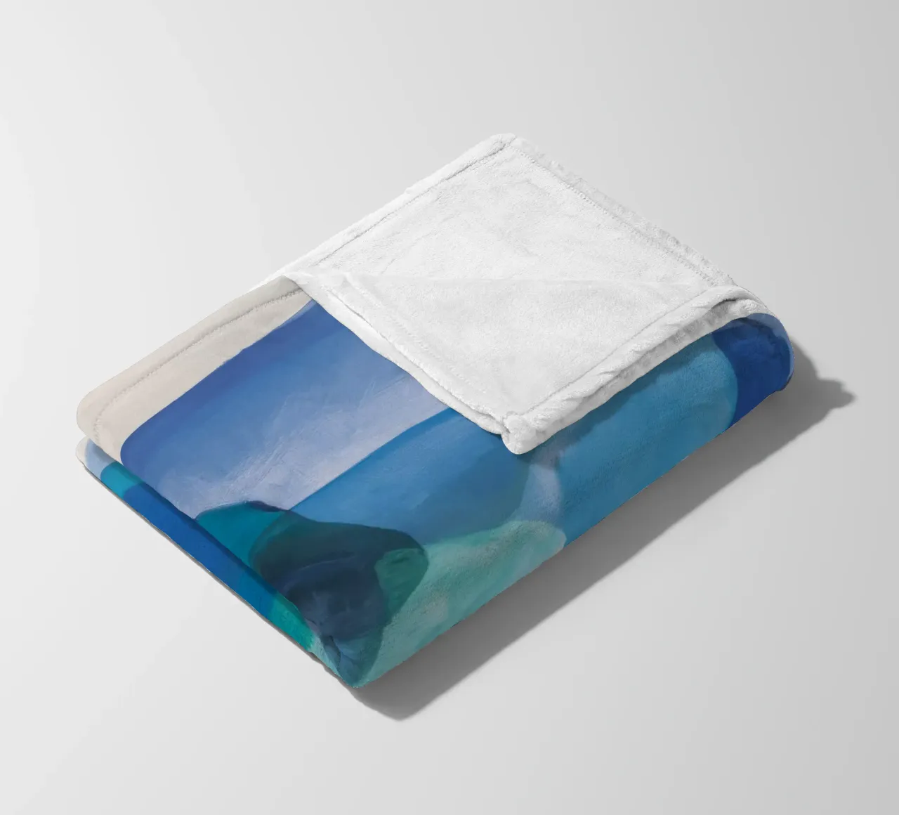 Frammento ceruleo a cascata coperta in pile da Vivid Reverie