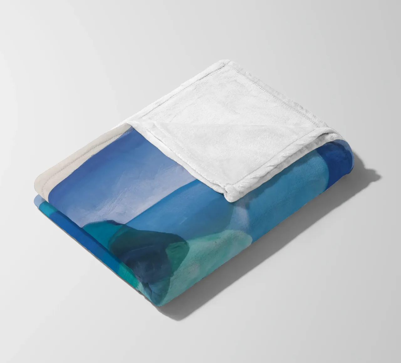 Frammento ceruleo a cascata coperta in pile da Vivid Reverie