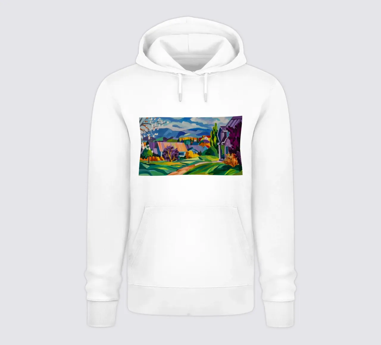 Homestead Sunset Path hoodie by Radiance Landscape