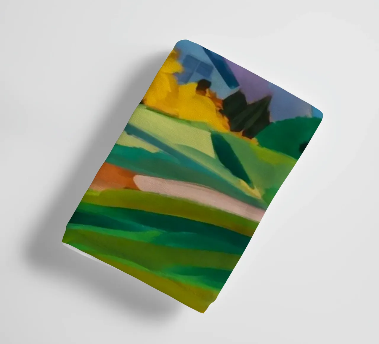Homestead Sunset Path towel by Radiance Landscape