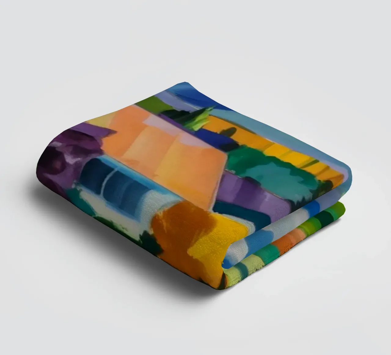 Homestead Sunset Path towel by Radiance Landscape