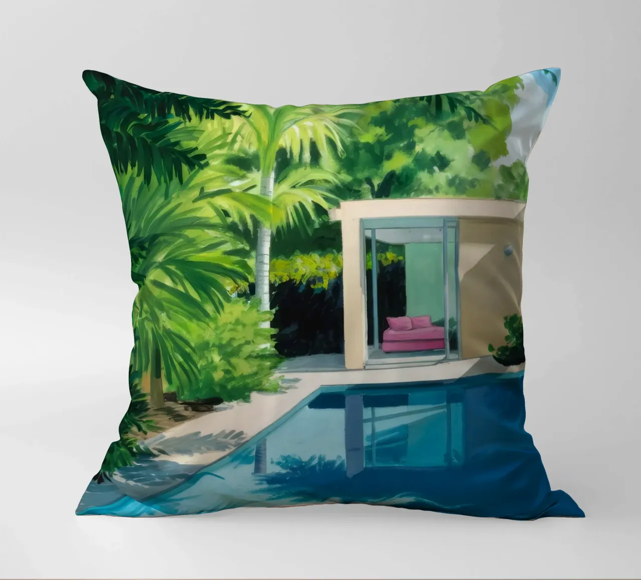 Sapphire Water Haven cuscino da Infinite Chroma
