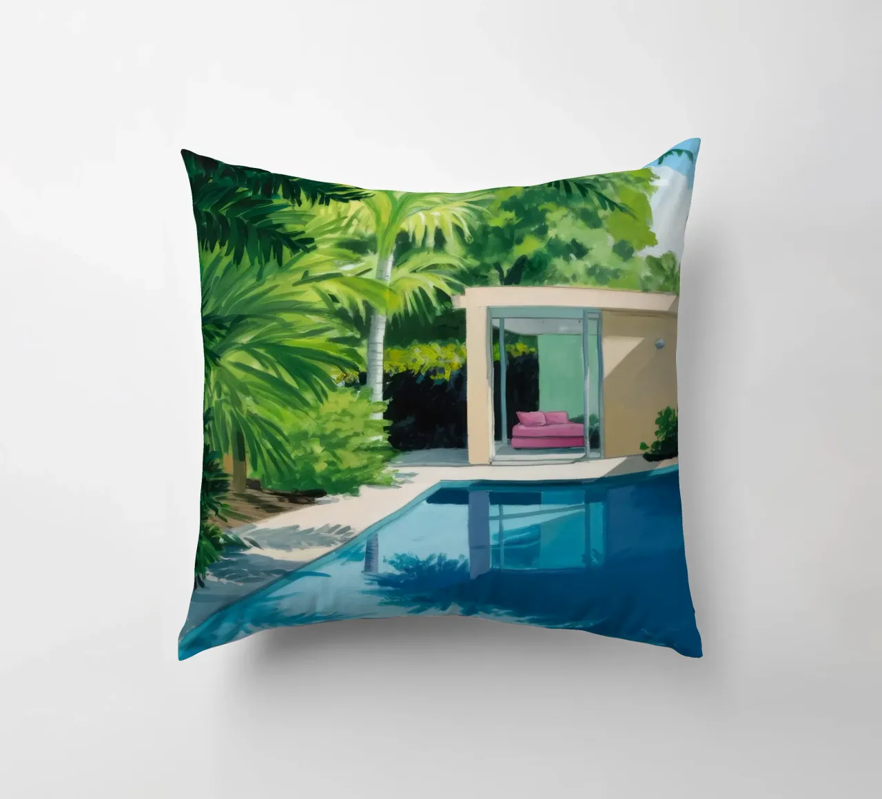 Sapphire Water Haven cuscino da Infinite Chroma