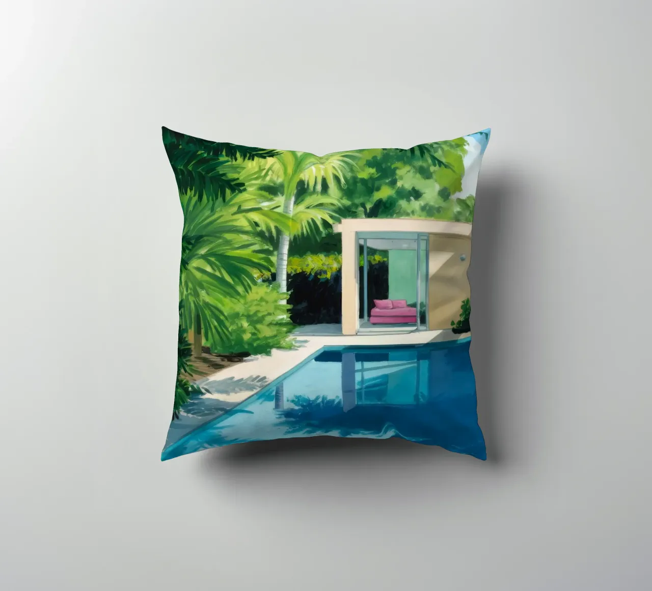 Sapphire Water Haven cuscino da Infinite Chroma