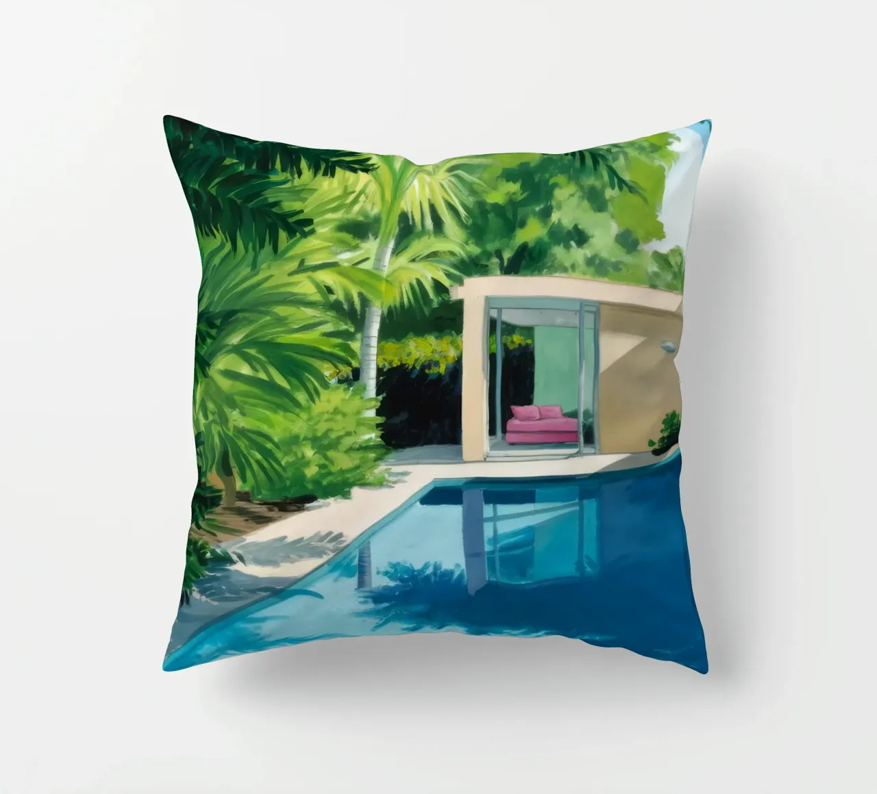 Sapphire Water Haven cuscino da Infinite Chroma