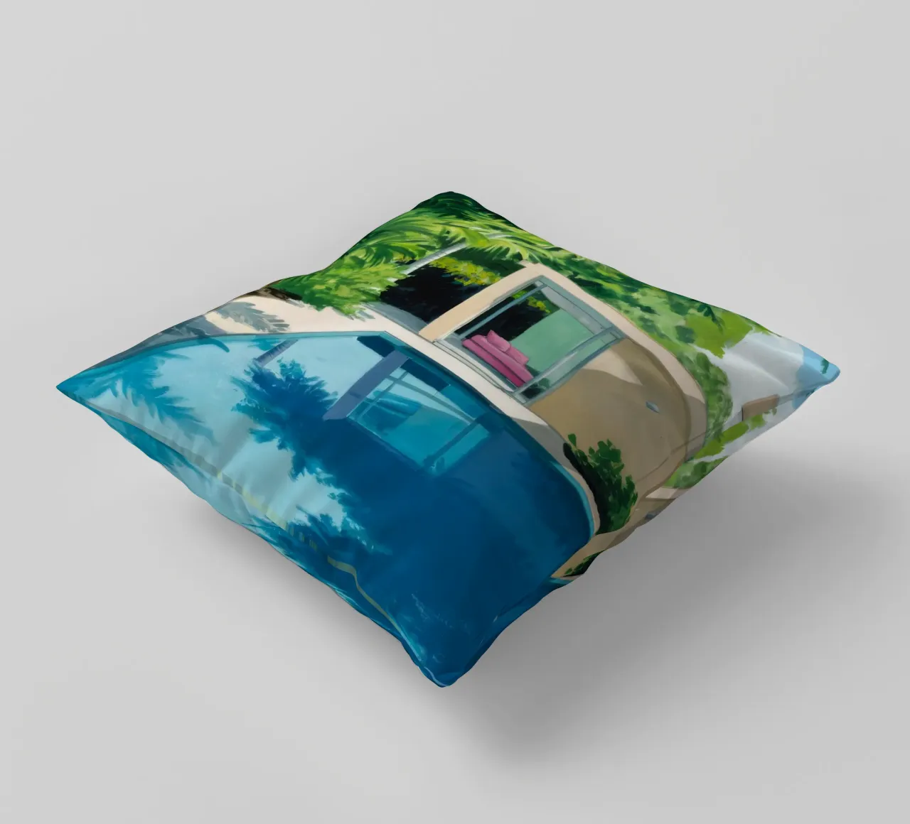 Sapphire Water Haven cuscino da Infinite Chroma