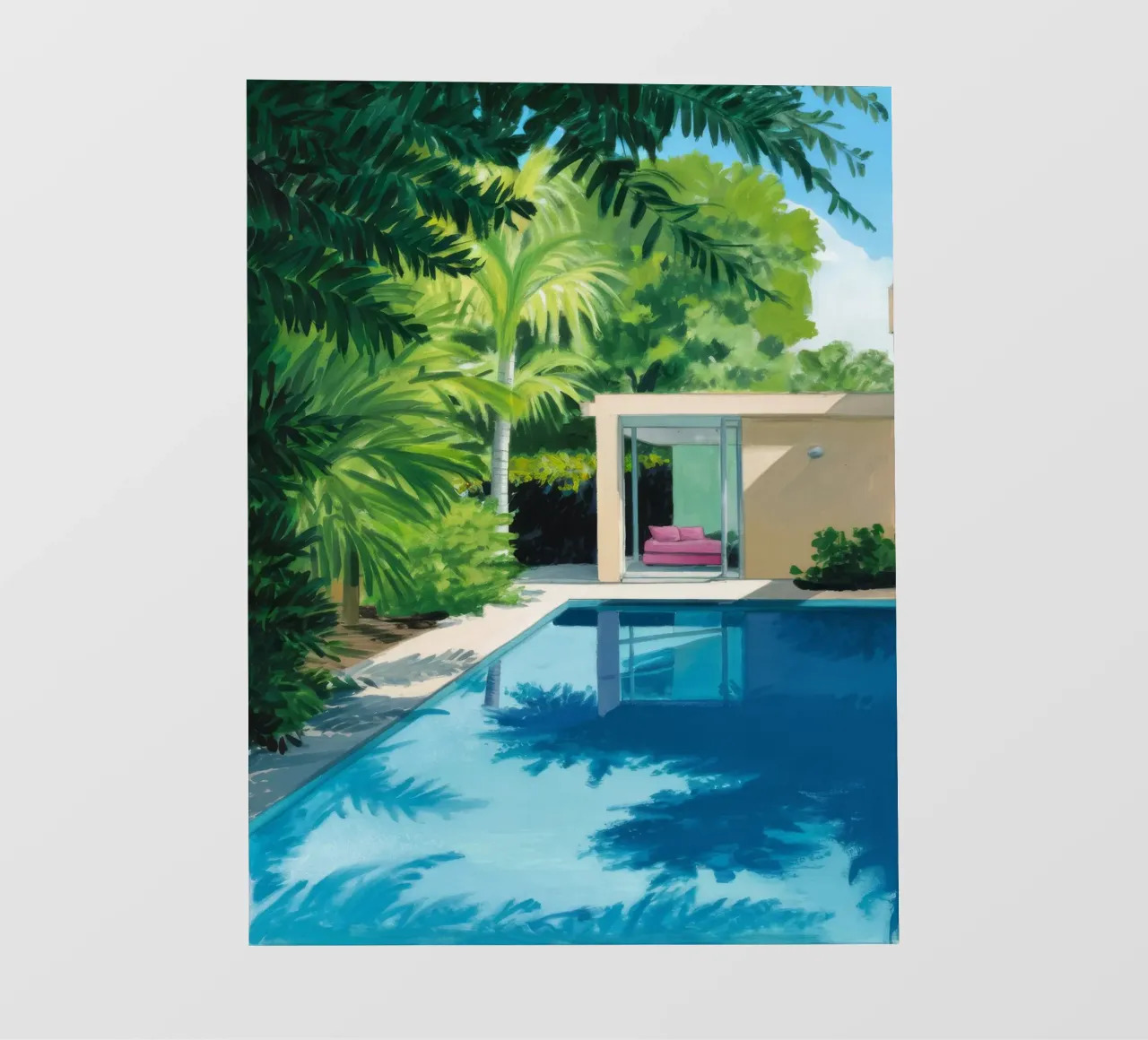 Sapphire Water Haven pvc cover by Infinite Chroma