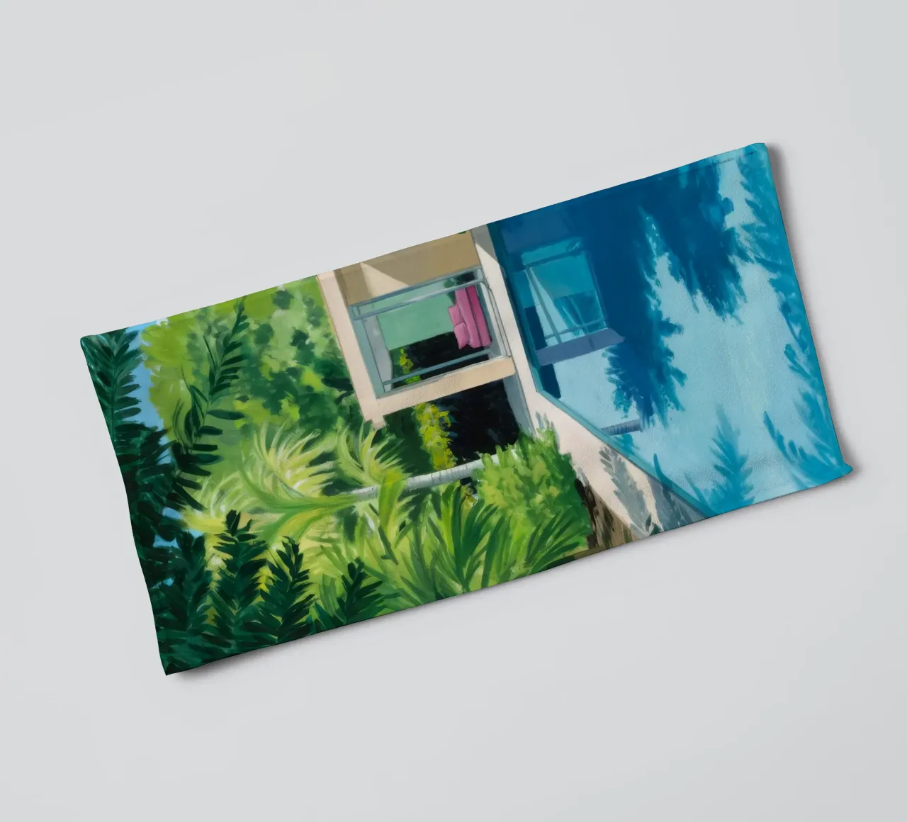 Sapphire Water Haven towel by Infinite Chroma