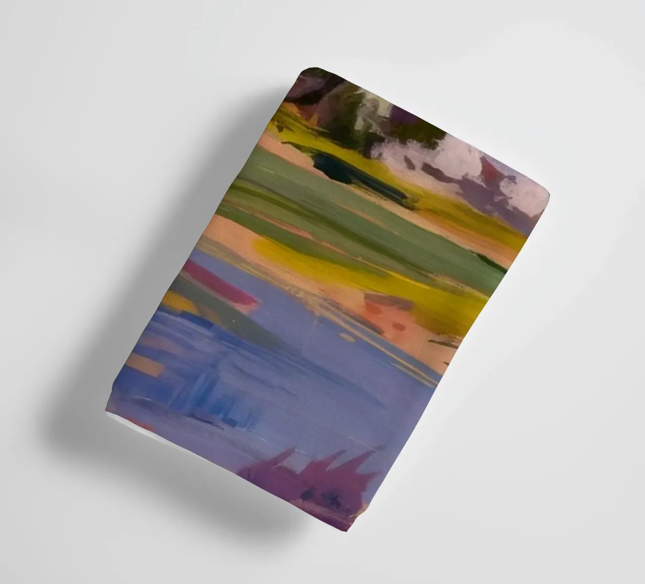 Golden River Glow towel by Celestial Harmony