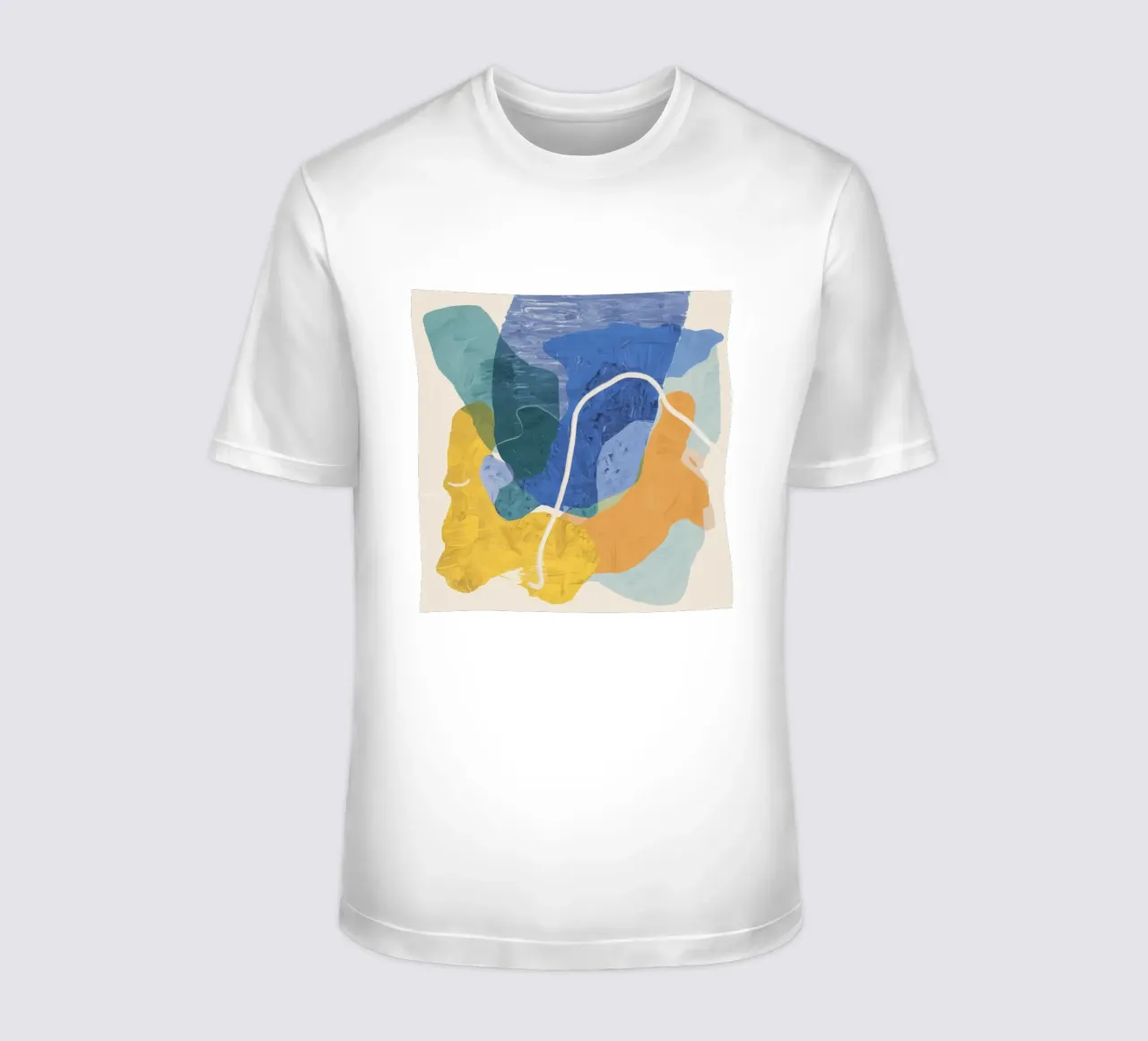Gioco di forme illuminato dal sole t-shirt da Vivid Reverie