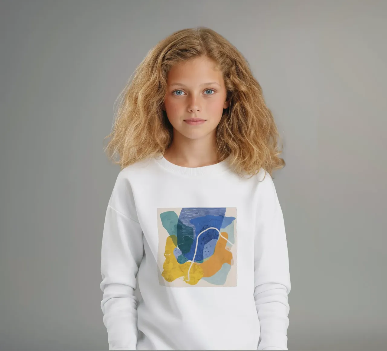 Gioco di forme illuminato dal sole felpa bambino da Vivid Reverie