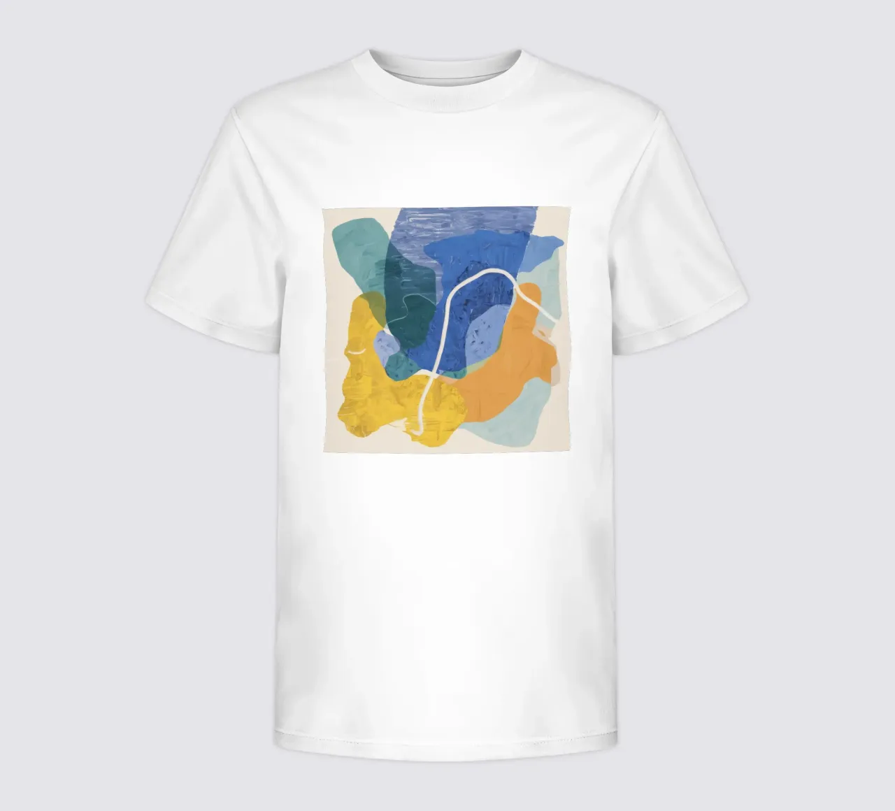 Gioco di forme illuminato dal sole t-shirt bambini da Vivid Reverie