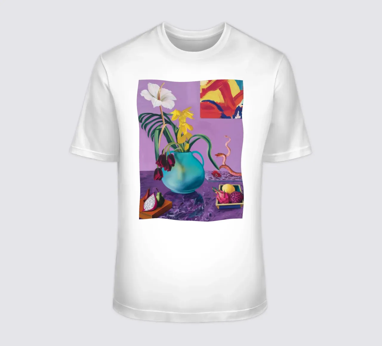 Tempo di fioritura del serpente t-shirt da Opal Strokes