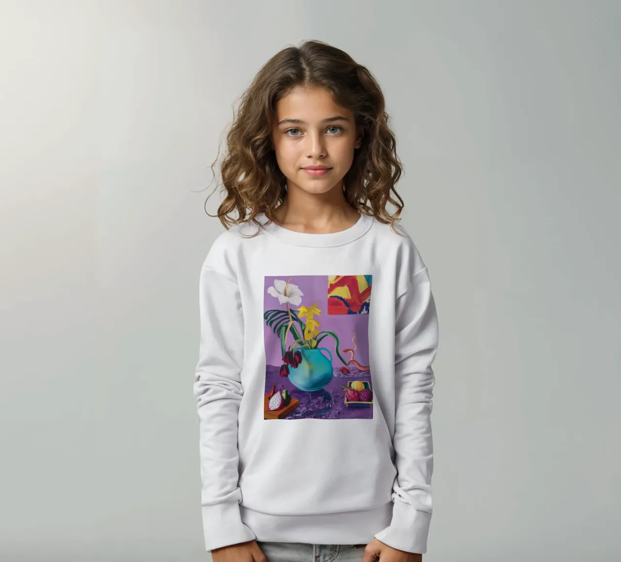 Tempo di fioritura del serpente felpa bambino da Opal Strokes
