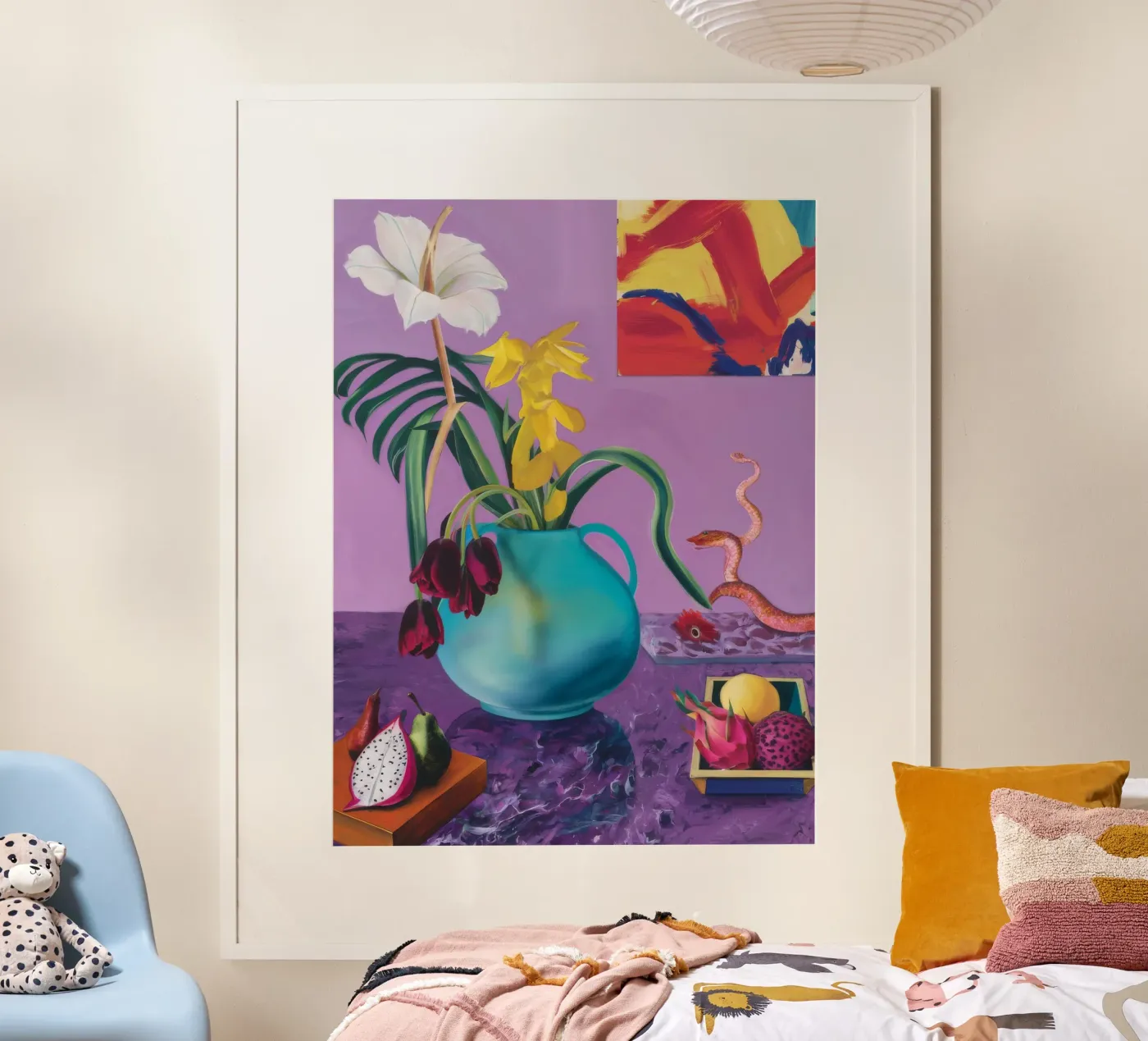 Serpent Bloom Time poster by Opal Strokes