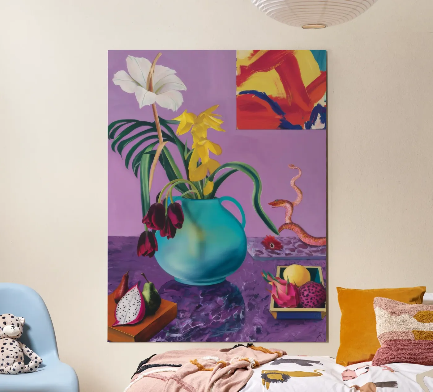 Serpent Bloom Time poster by Opal Strokes