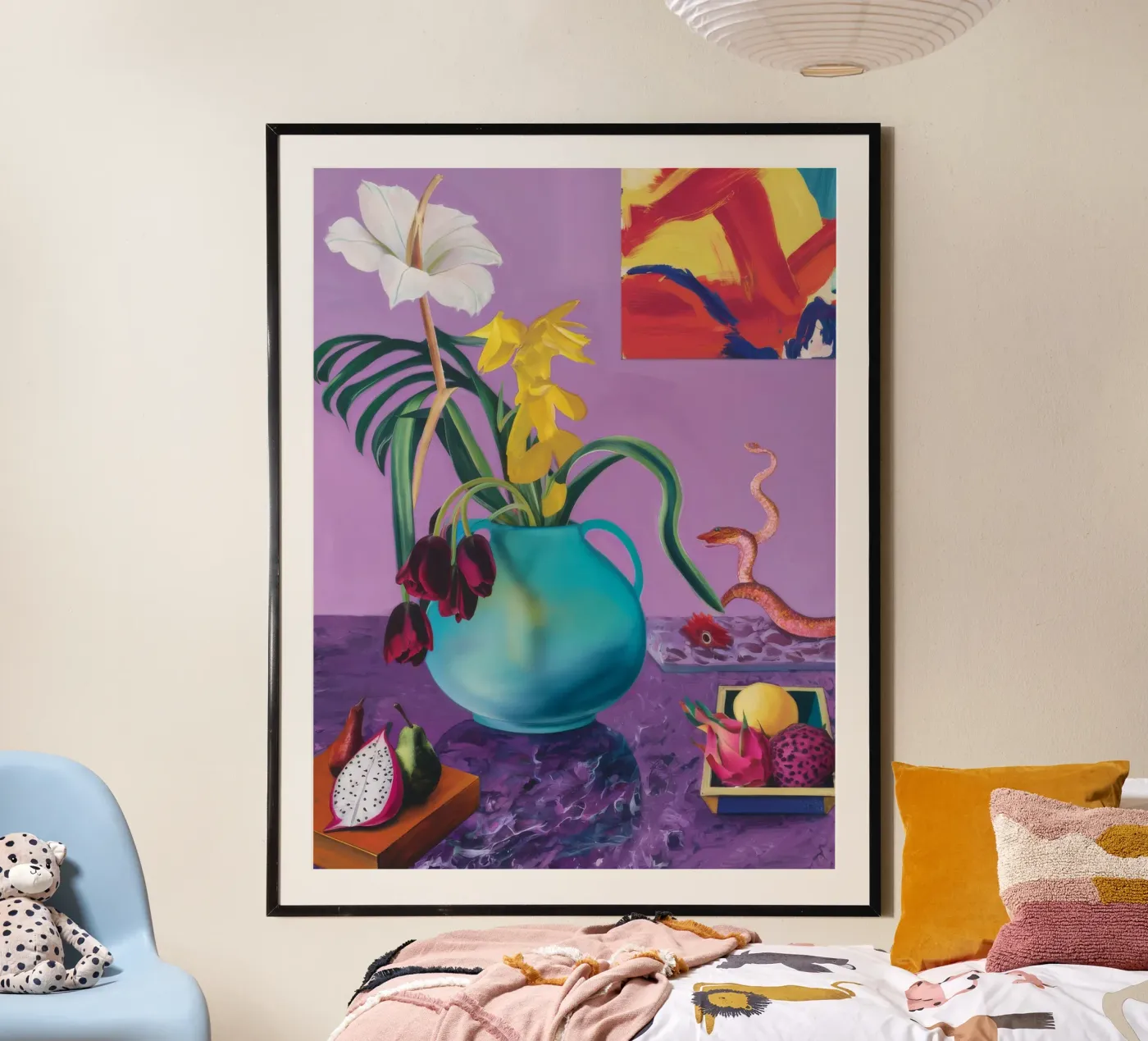 Serpent Bloom Time poster by Opal Strokes