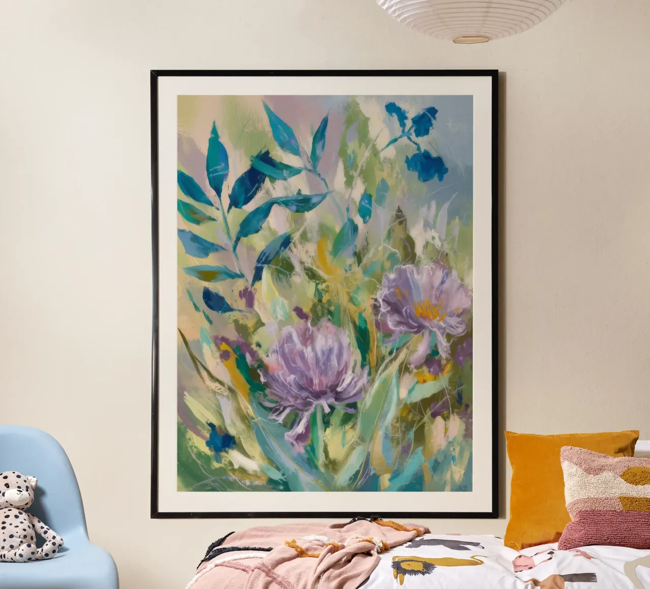 Sinfonia floreale verdeggiante poster da Dream Spectrum