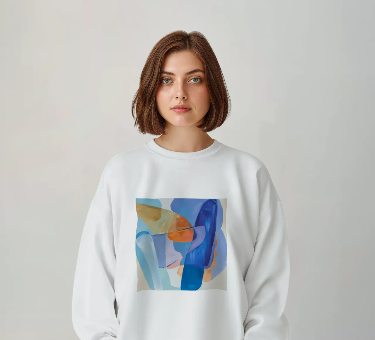 Azure Ember Flow felpa da Vivid Reverie