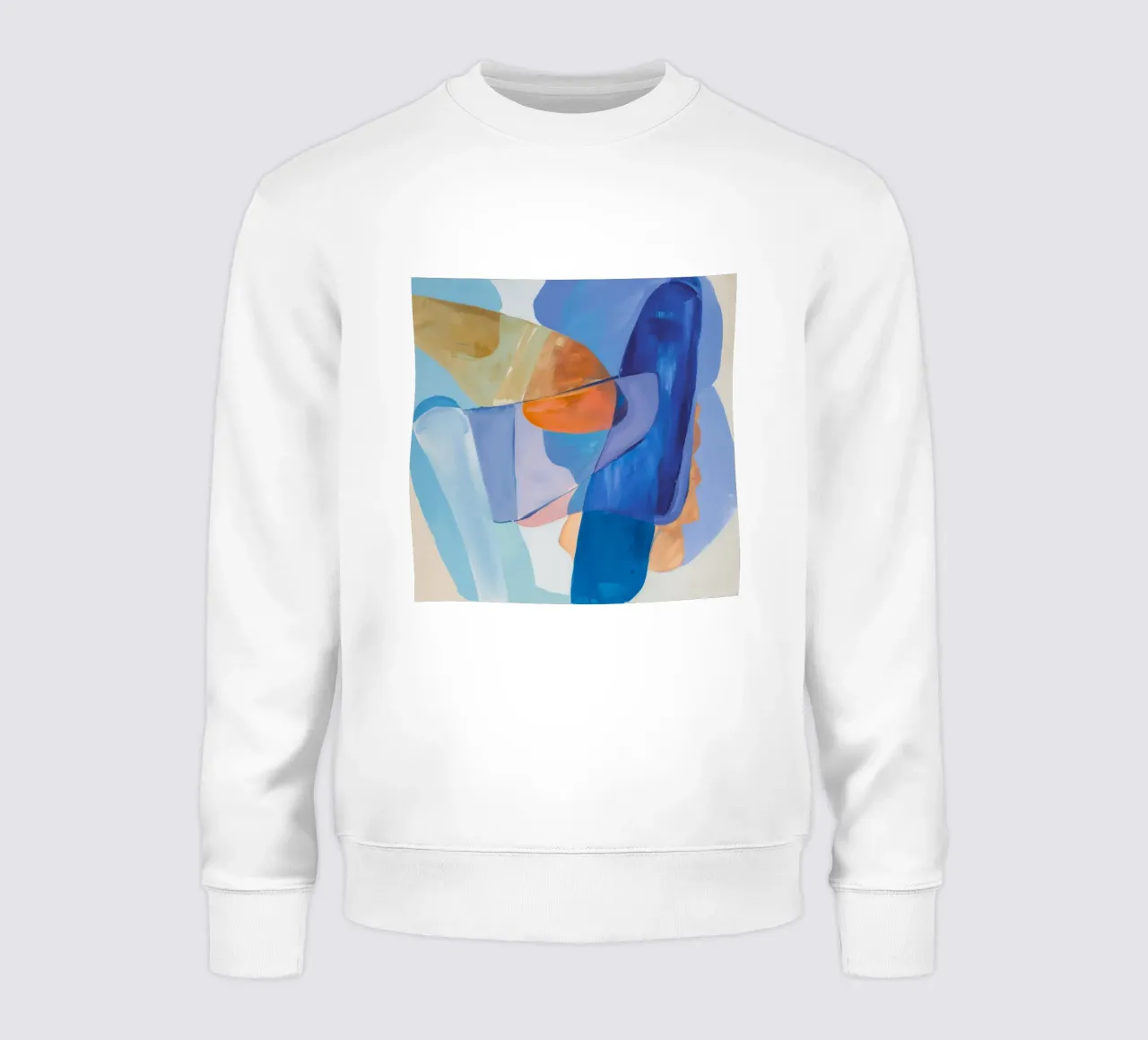 Azure Ember Flow Sweatshirt von Vivid Reverie