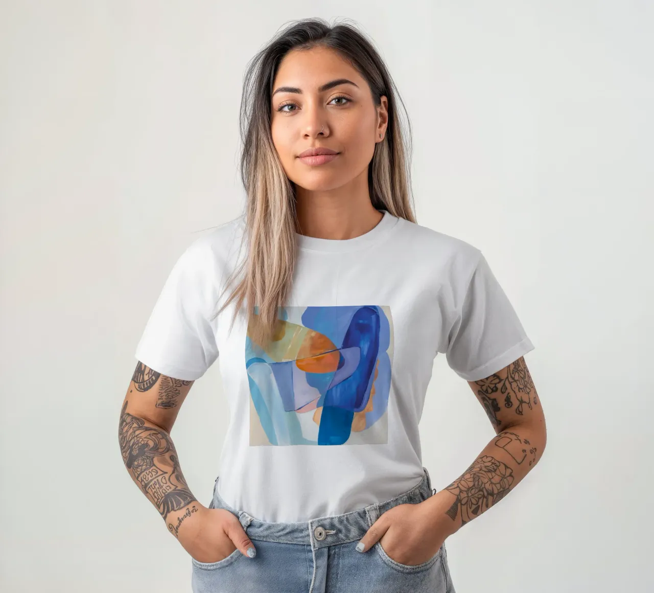 Azure Ember Flow t-shirt da Vivid Reverie