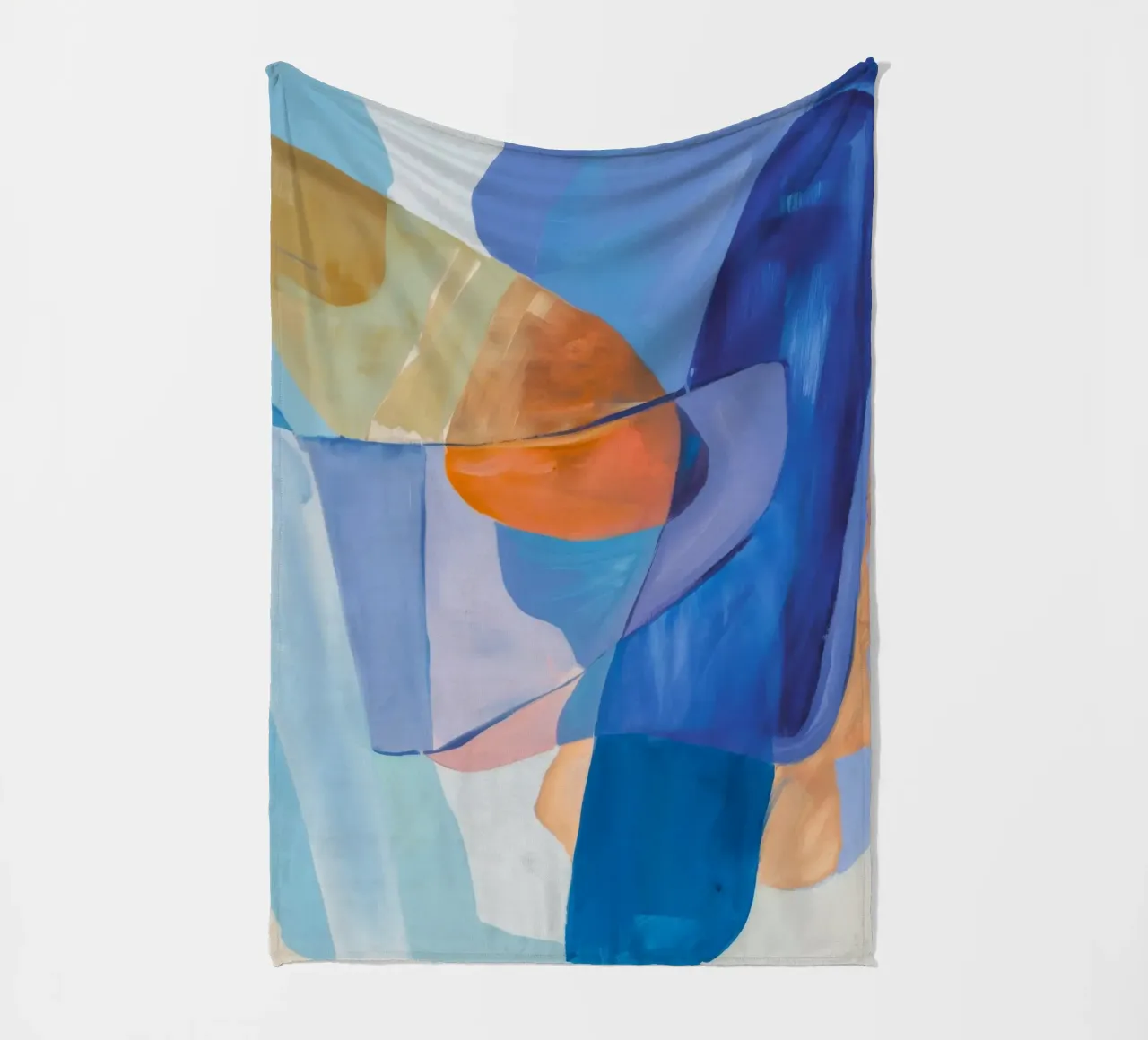 Azure Ember Flow coperta in pile da Vivid Reverie