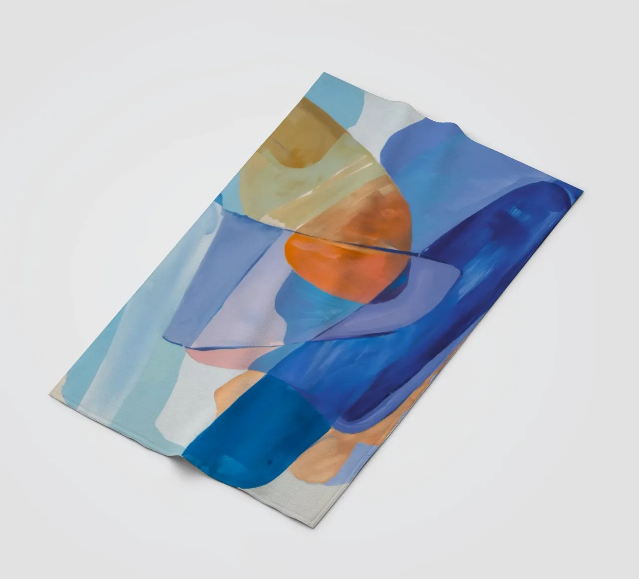 Azure Ember Flow coperta in pile da Vivid Reverie