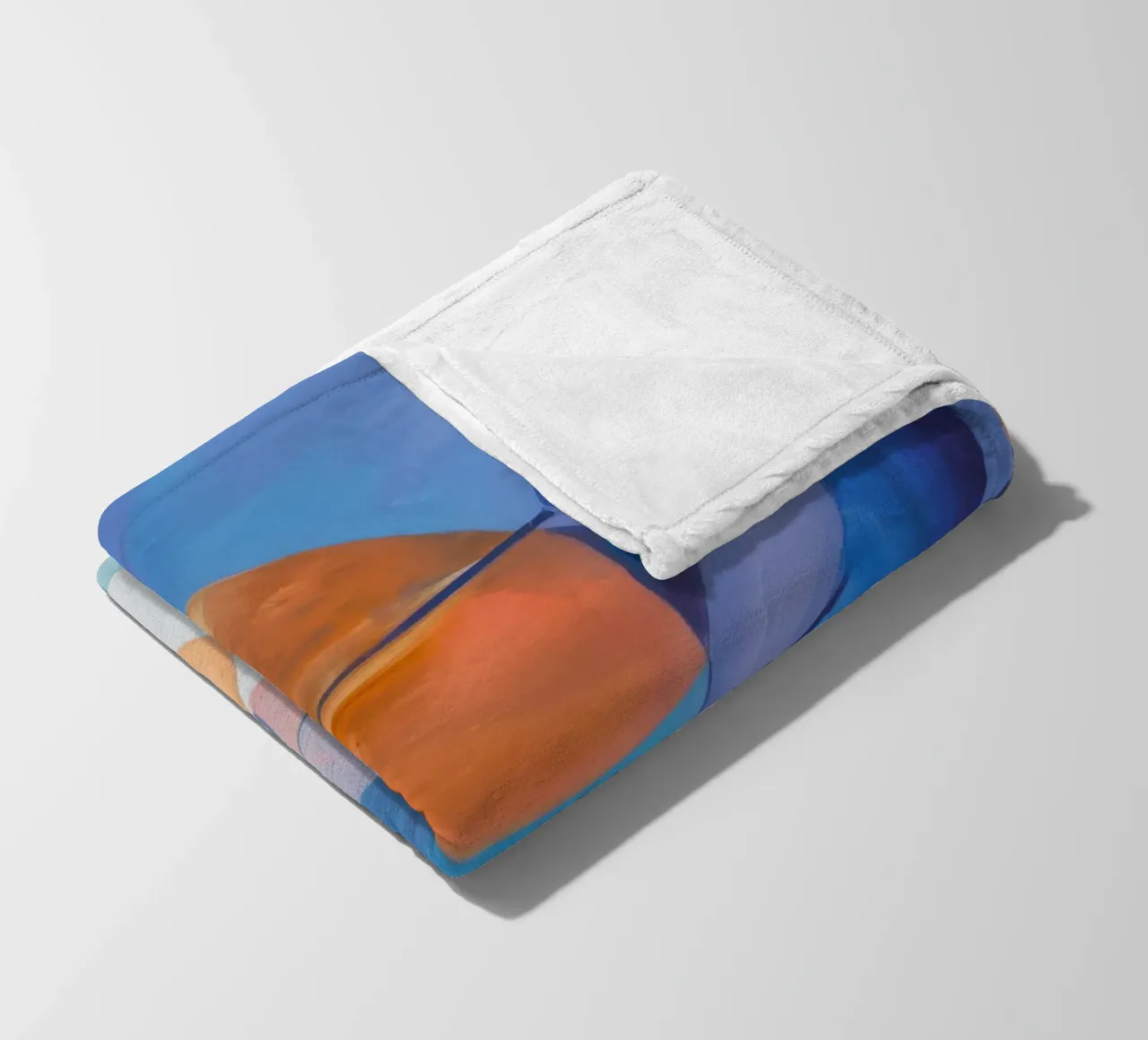 Azure Ember Flow coperta in pile da Vivid Reverie