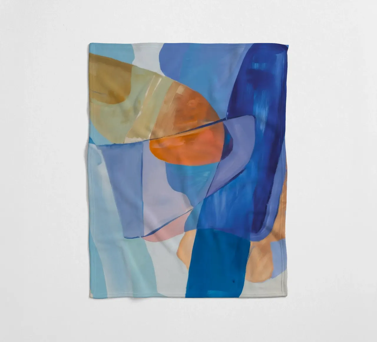 Azure Ember Flow coperta in pile da Vivid Reverie