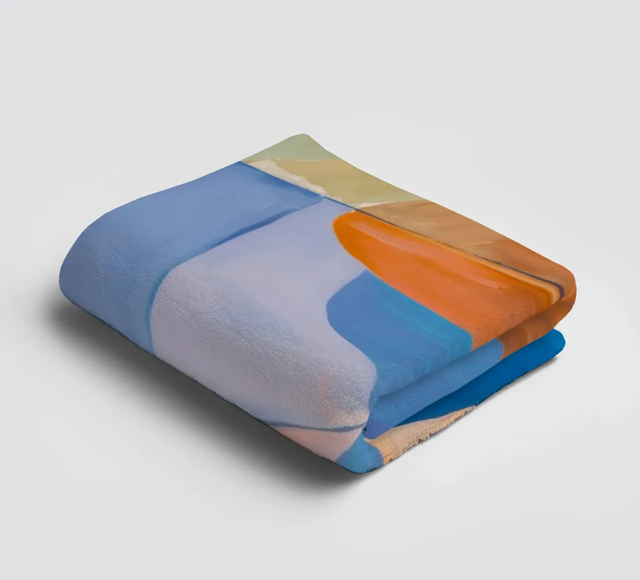 Azure Ember Flow Handtuch von Vivid Reverie
