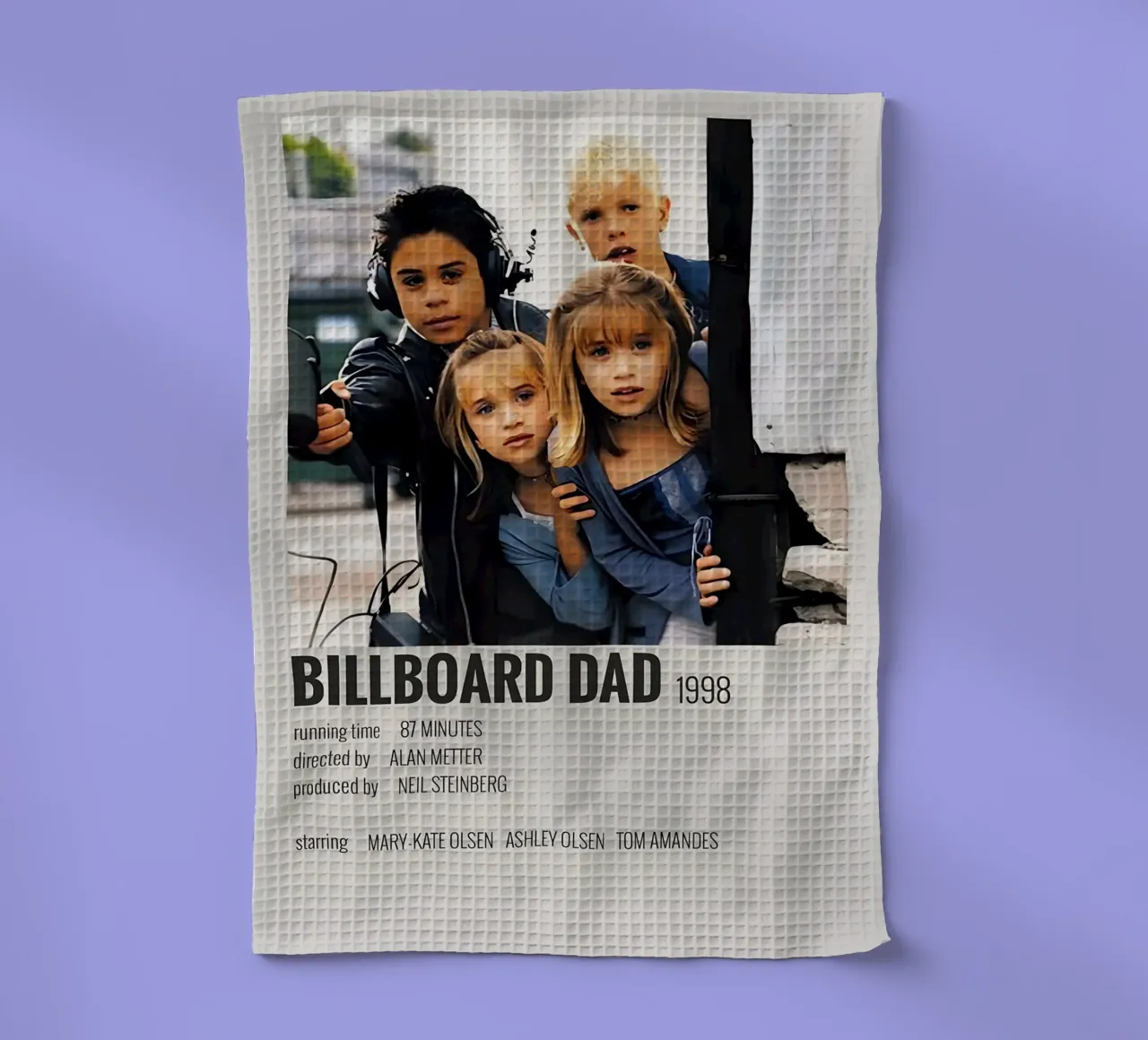 BILLBOARD DAD 1998 canovaccio da cucina da MVFminimalist