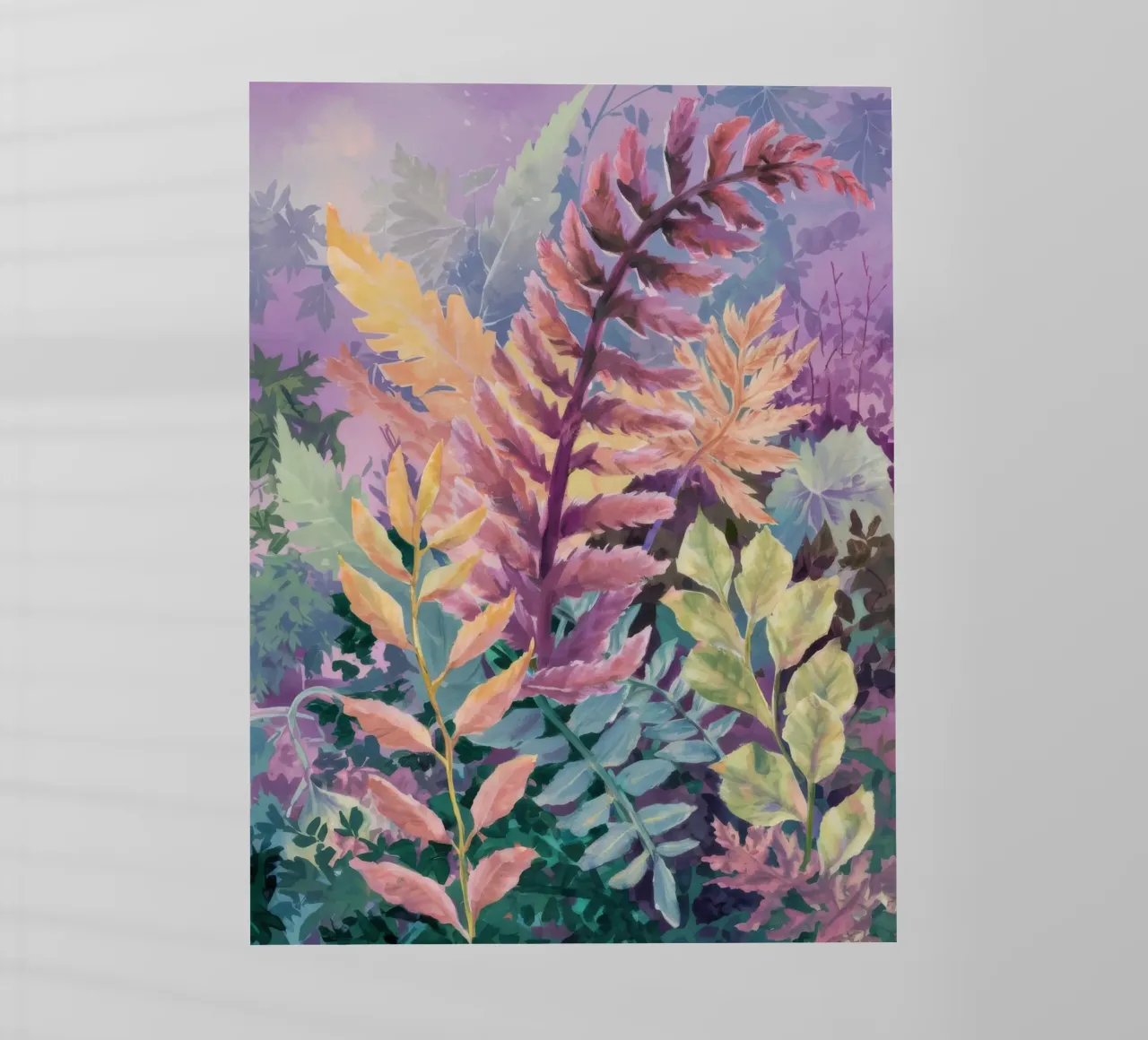 Il lussureggiante abbraccio di Fern pellicola backlit da Dream Spectrum