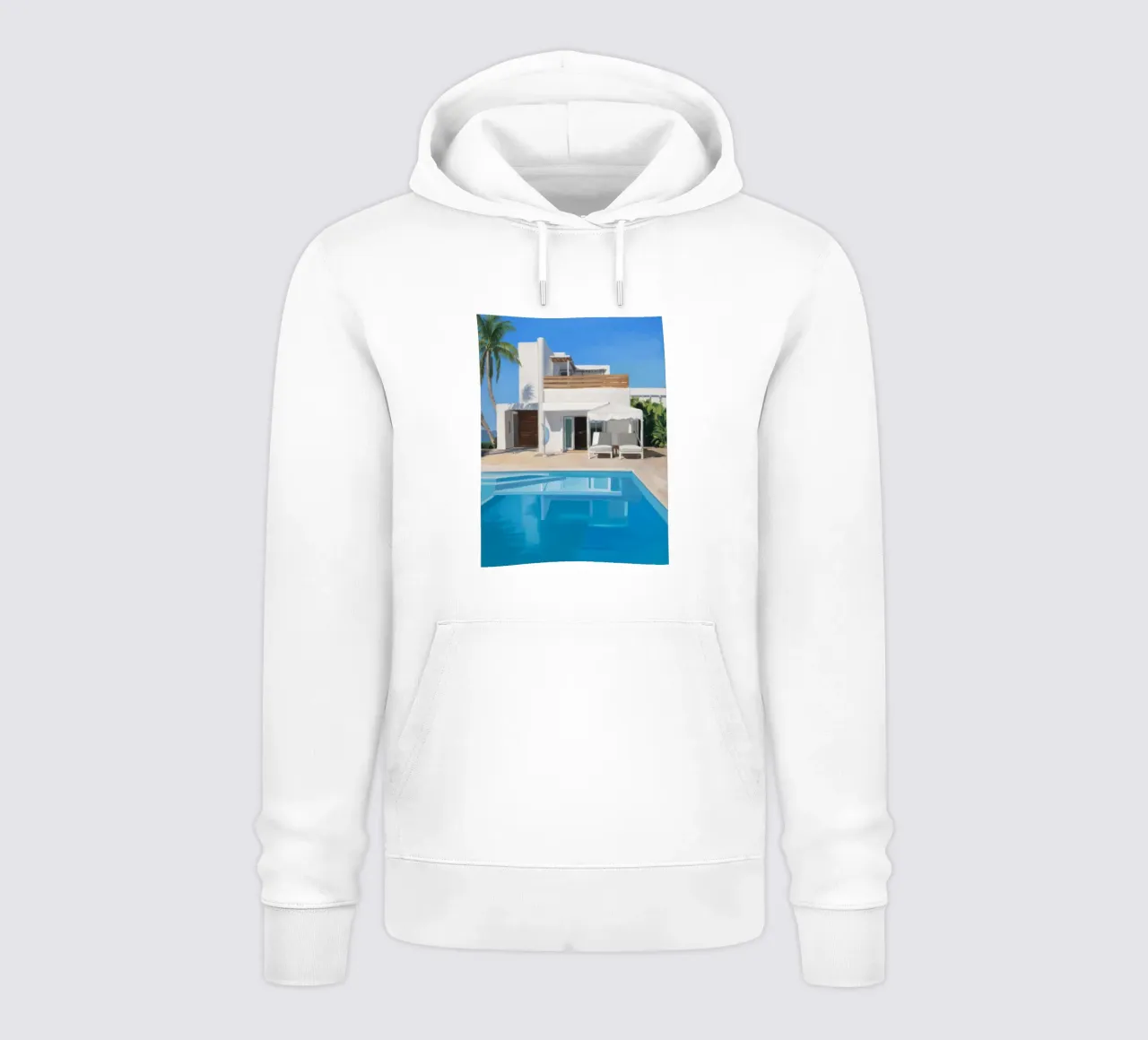 Villa Azure Gleam sudadera con capucha de Infinite Chroma