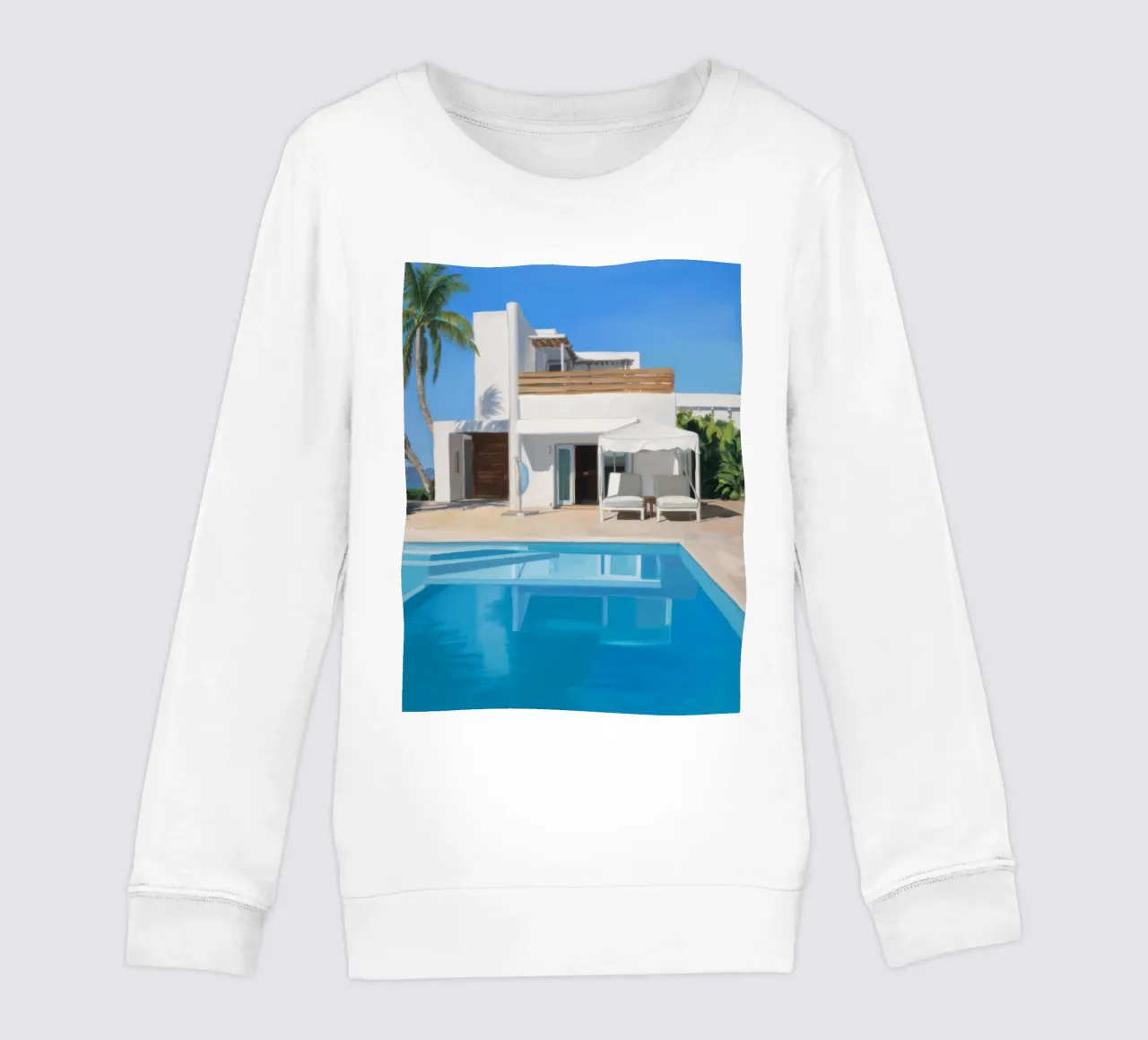 Azure Villa Gleam felpa bambino da Infinite Chroma
