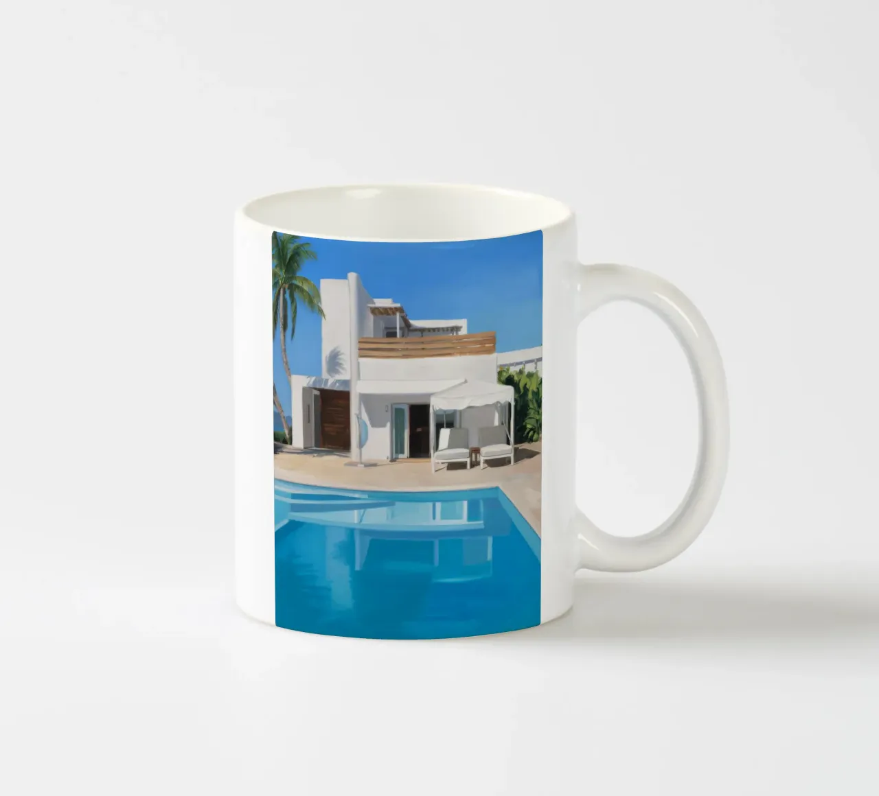 Azure Villa Gleam tazza in ceramica da Infinite Chroma