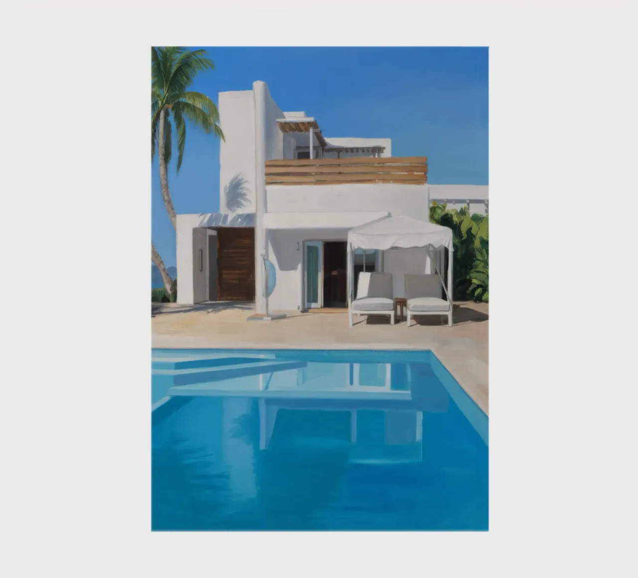 Azure Villa Gleam notebook by Infinite Chroma