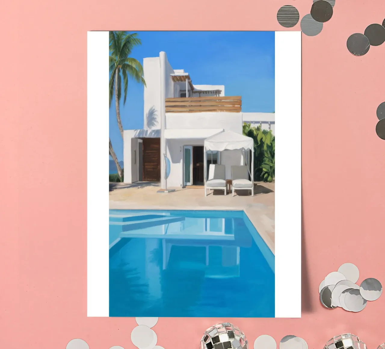 Azure Villa Gleam foglio adesivo da Infinite Chroma