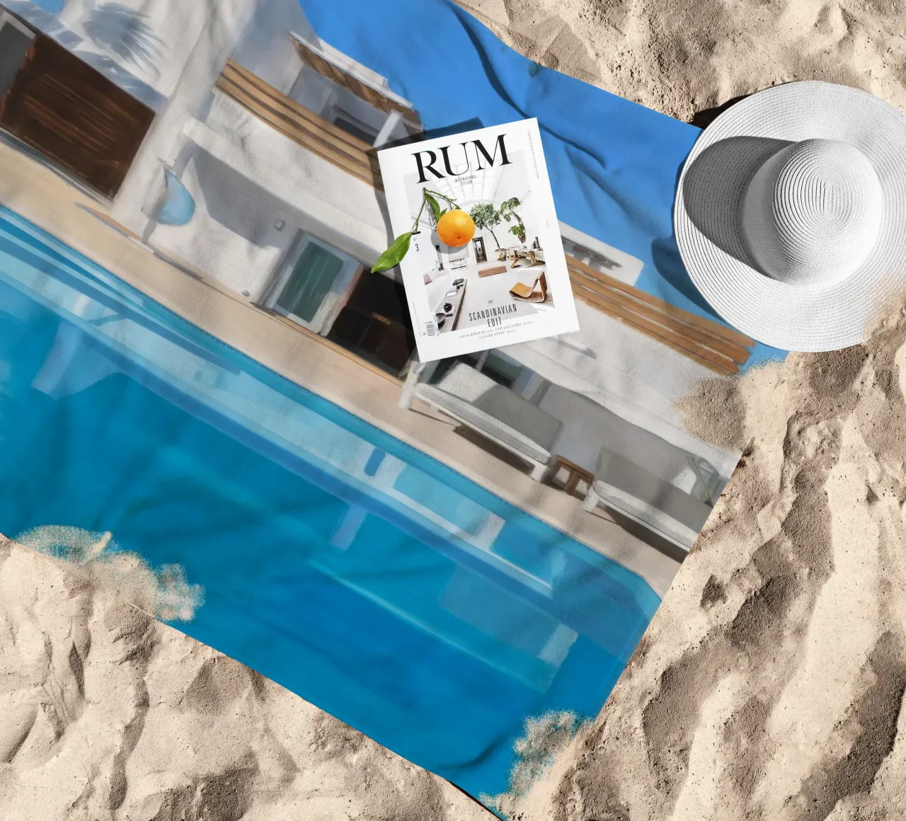 Azure Villa Gleam telo mare da Infinite Chroma