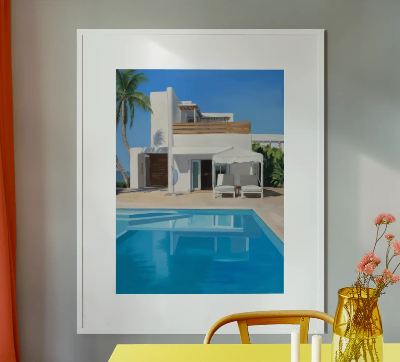 Azure Villa Gleam carta hahnemühle da Infinite Chroma