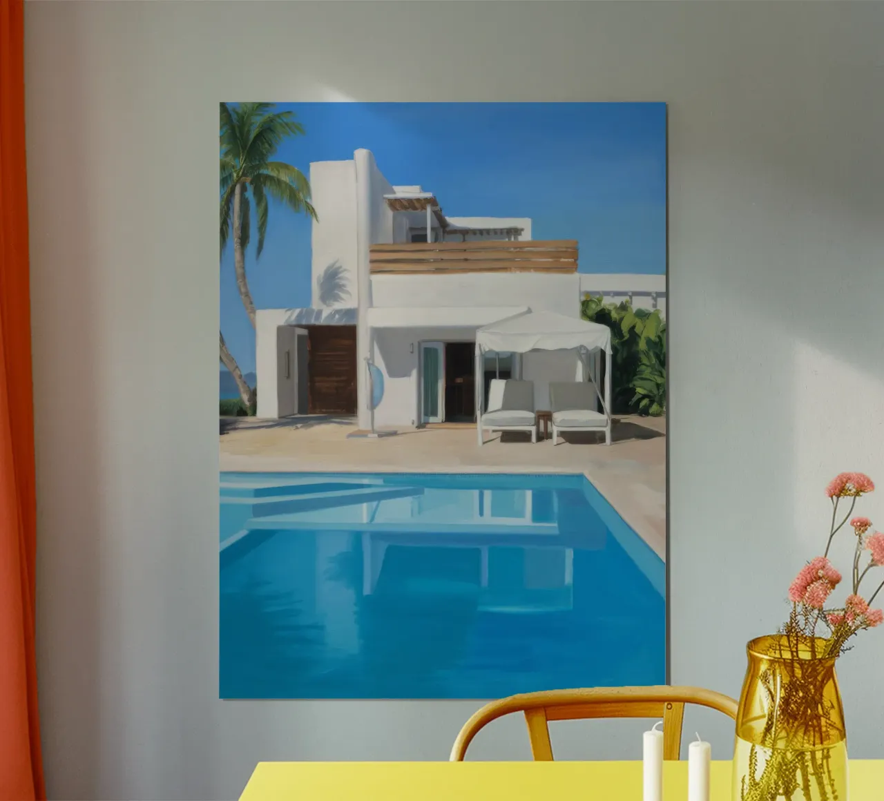 Azure Villa Gleam carta hahnemühle da Infinite Chroma