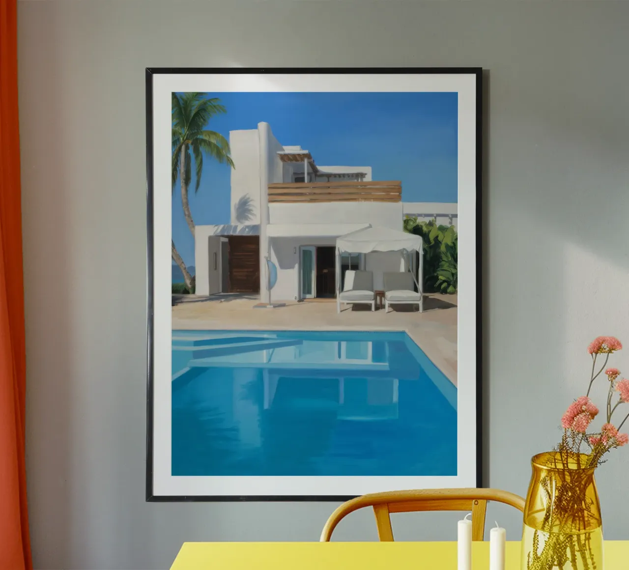 Azure Villa Gleam carta hahnemühle da Infinite Chroma