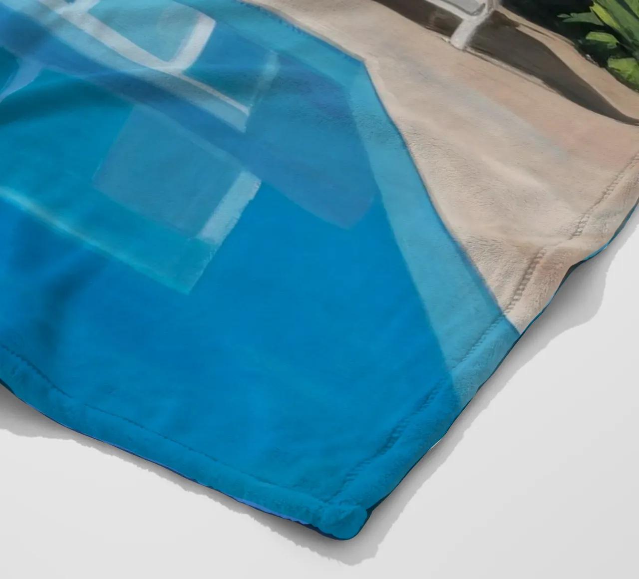 Azure Villa Gleam coperta in pile da Infinite Chroma