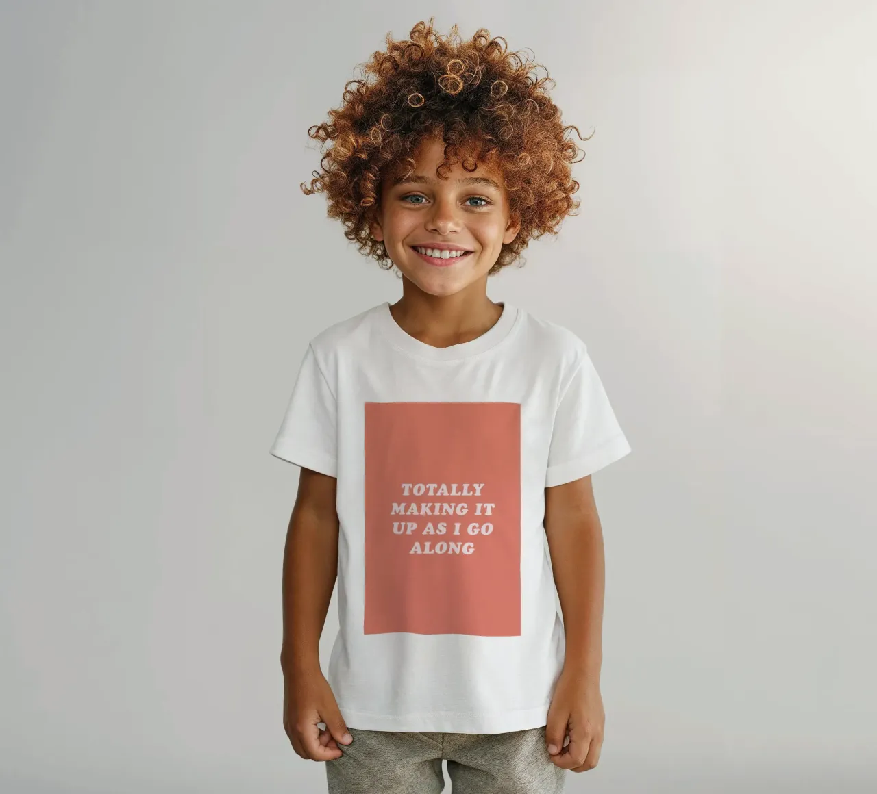 Make It Up kinder t-shirt van The Native State