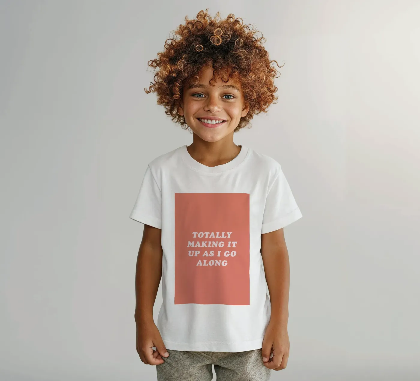 Make It Up Kinder T-Shirt von The Native State