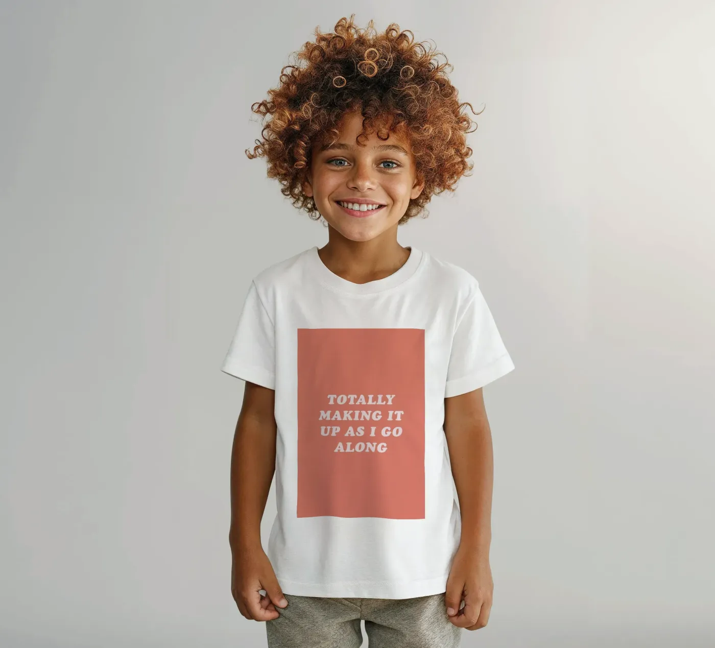 Make It Up Kinder T-Shirt von The Native State
